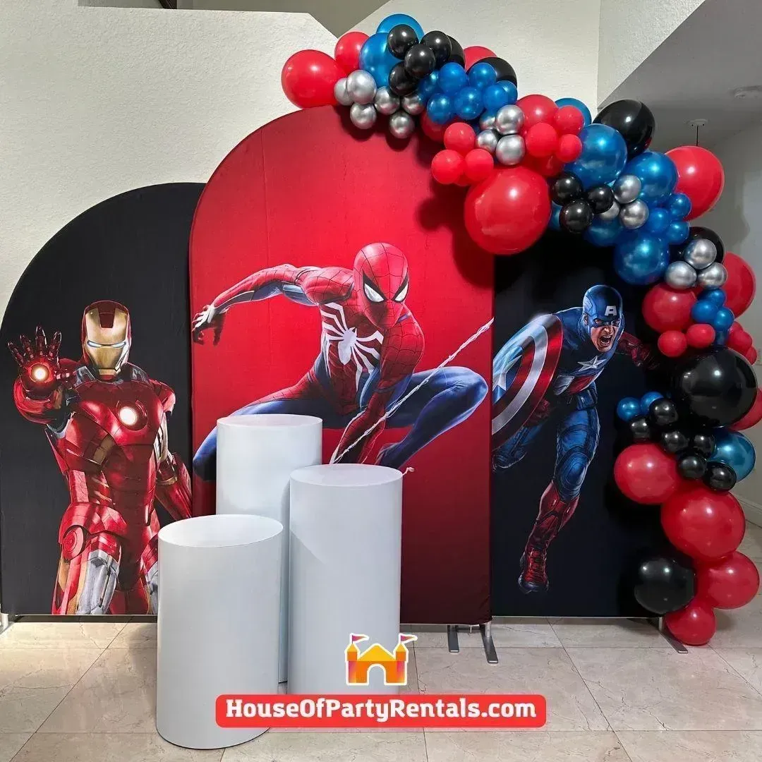 The Avengers Birthday Decoration